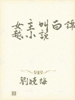 女主叫白锦的穿越小说
