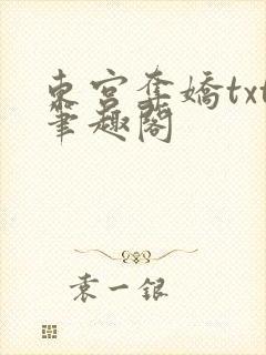 东宫夺娇txt笔趣阁