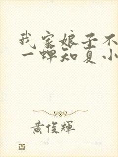 我家娘子不对劲一蝉知夏小说完结