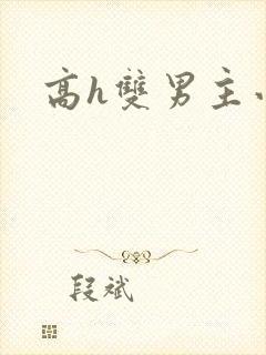 高h双男主小说封面