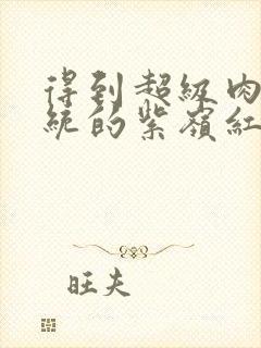 得到超级肉禽系统的紫岭红山封面