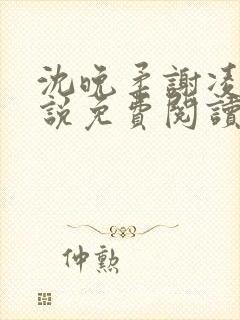 沈晚柔谢凌安小说免费阅读最新章节