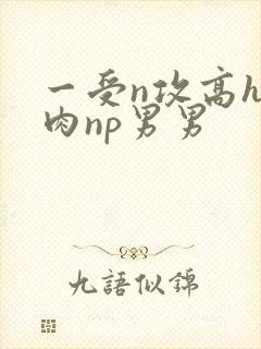 一受n攻高h全肉np男男