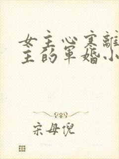 女主心寒离开男主的军婚小说封面