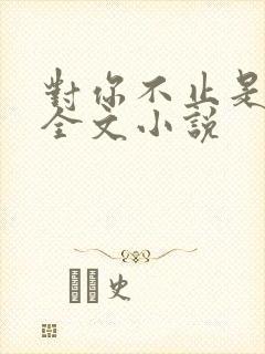 对你不止是喜欢全文小说