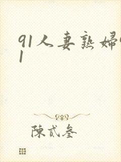 91人妻熟妇91