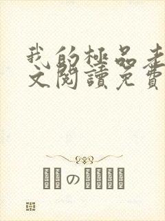 我的极品老婆全文阅读免费