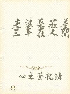 老婆采薇养父陆三平在人间第九章封面