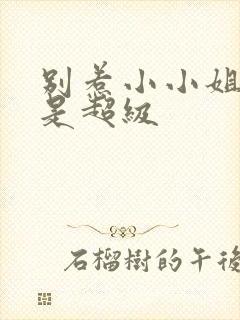 别惹小小姐后爸是超级