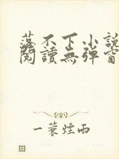 落不下小说在线阅读无弹窗