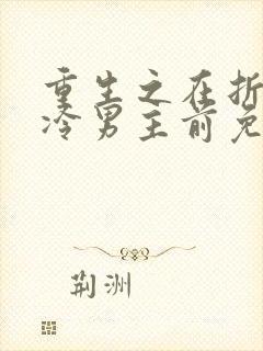 重生之在折辱清冷男主前免费阅读