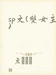 sp文(双女主)封面