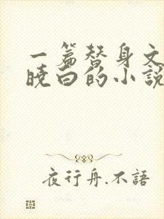 一篇替身文岫青晓白的小说免费阅读