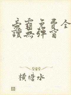 帝霸免费全文阅读无弹窗封面