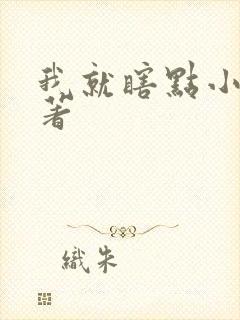 我就瞎点小说原著封面