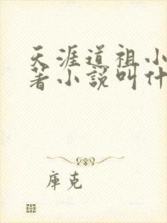 天涯道祖小说原著小说叫什么名字