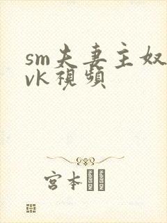 sm夫妻主奴一vk视频封面