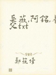 采薇,阿铭,养父txt