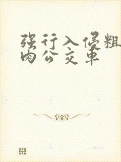 强行入侵粗暴h肉公交车