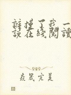 谁摸了我一下小说在线阅读