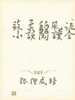 苏柔的风流人生小说阅读全文