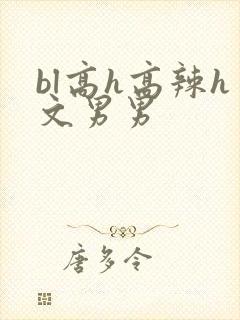 bl高h高辣h文男男封面