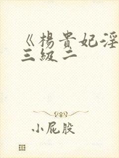 《杨贵妃淫史》三级二