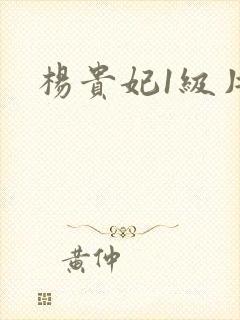 杨贵妃1级片封面