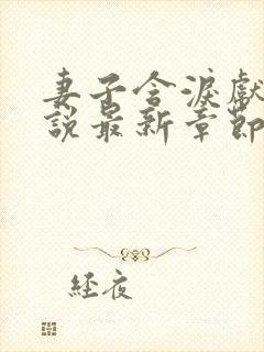 妻子含泪献身小说最新章节更新时间