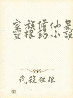 家族修仙是金雷灵根的小说封面