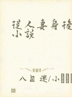 从人妻身后挺入小说封面