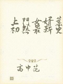 上门女婿叶辰萧初然最新更新