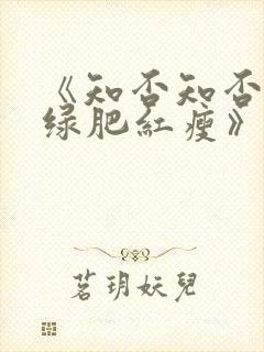 《知否知否应是绿肥红瘦》全集免费