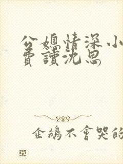 公媳情深小说免费读沈思封面