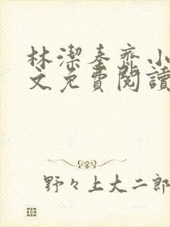 林洁秦齐小说全文免费阅读最新章节