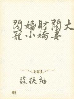 闪婚财阀大叔强宠小娇妻