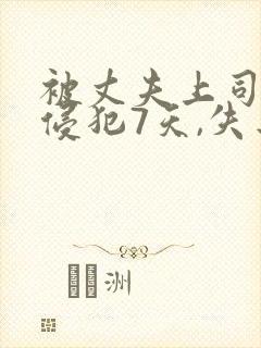 被丈夫上司连续侵犯7天,失去理智封面