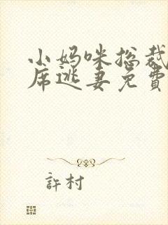 小妈咪总裁的首席逃妻免费阅读全文无弹窗