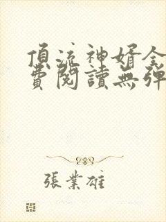 顶流神婿全本免费阅读无弹窗封面