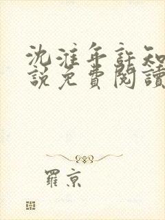 沈淮年许知潼小说免费阅读