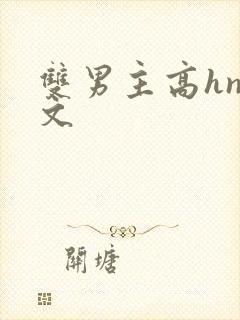 双男主高hnp文封面