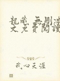 龙藏 无删减全文免费阅读