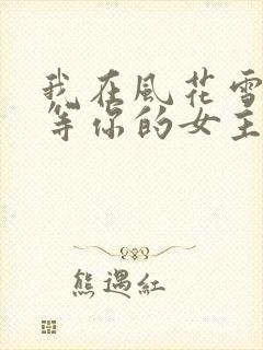 我在风花雪月里等你的女主