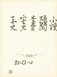 王宇李阳小说全文免费阅读无弹窗