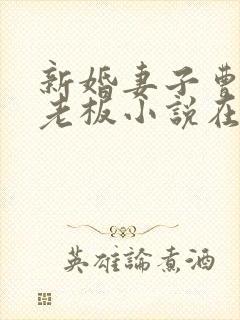 新婚妻子曹仁菜老板小说在线阅读封面