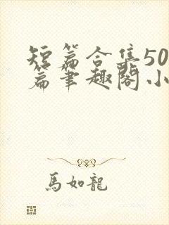 短篇合集500篇笔趣阁小说儿媳