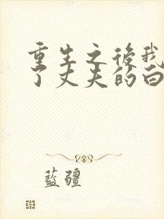 重生之后我顶替了丈夫的白月光