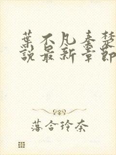 叶不凡秦楚楚小说最新章节