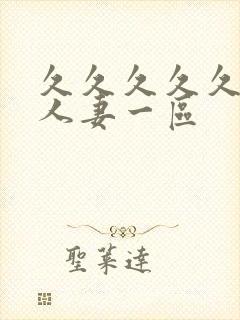 久久久久久精品人妻一区