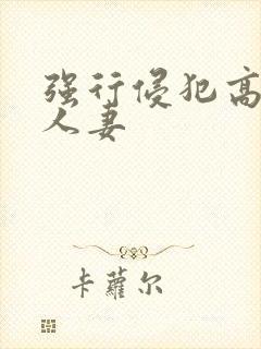 强行侵犯高贵美人妻